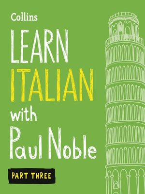 cover image of Learn Italian with Paul Noble, Part 3